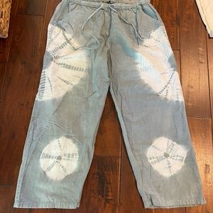 Lovely Lady linen blend 2x capris